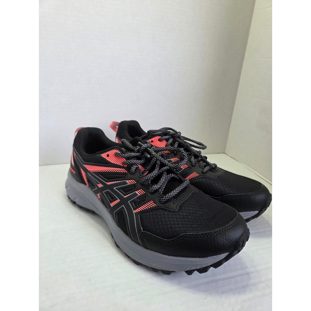 Asics Gel-Venture 8 Trail Running Shoes Black Coral 1012B039 Womens 9.5